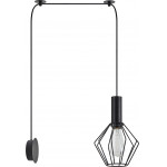 Homelighting SE21-BL-4-NM1W-GR1 ADEPT TUBE Black Matt Wall Lamp Black Metal Grid+ - (77-8813)