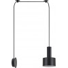 Homelighting SE21-BL-4-NM1W-MS1 ADEPT TUBE Black Matt Wall Lamp Black Metal Shade+ - (77-8815)