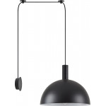 Homelighting SE21-BL-4-NM1W-MS40 ADEPT TUBE Black Matt Wall Lamp Black Metal Shade+ - (77-8821)