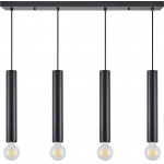 Homelighting SE21-BL-5-4BL ADEPT TUBE BLACK Black Pendant+ - (77-8674)