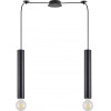 Homelighting SE21-BL-5-BL2 ADEPT TUBE BLACK Black Pendant+ - (77-8671)