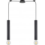 Homelighting SE21-BL-5-BL2 ADEPT TUBE BLACK Black Pendant+ - (77-8671)