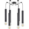 Homelighting SE21-BL-5-BL6 ADEPT TUBE BLACK Black Pendant+ - (77-8669)