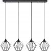 Homelighting SE21-BL-B10-4BL-GR1 ADEPT PENDANT Black Metal Grid Pendant+ - (77-8752)