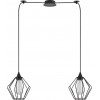 Homelighting SE21-BL-B10-BL2-GR1 ADEPT PENDANT Black Metal Grid Pendant+ - (77-8749)