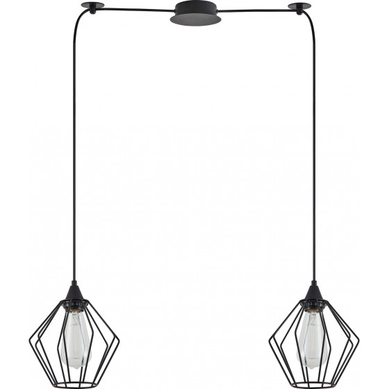 Homelighting SE21-BL-B10-BL2-GR1 ADEPT PENDANT Black Metal Grid Pendant+ - (77-8749)