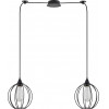 Homelighting SE21-BL-B10-BL2-GR2 ADEPT PENDANT Black Metal Grid Pendant+ - (77-8756)