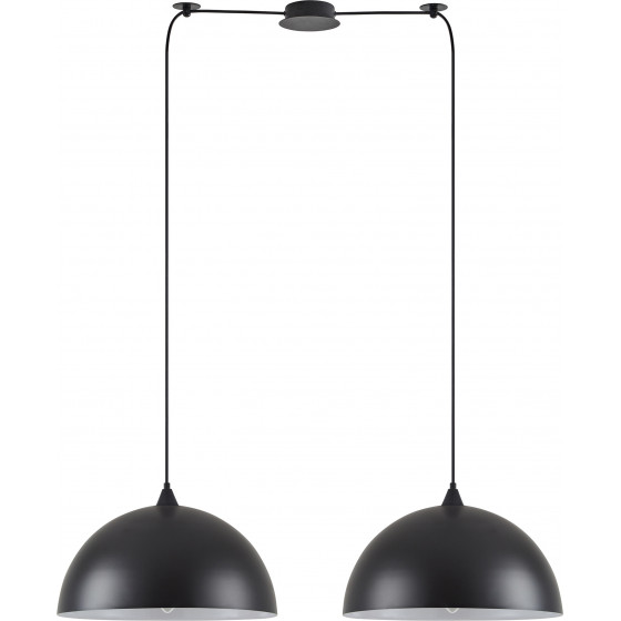 Homelighting SE21-BL-B10-BL2-MS40 ADEPT PENDANT Black Metal Pendant+ - (77-8720)