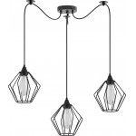 Homelighting SE21-BL-B10-BL3-GR1 ADEPT PENDANT Black Metal Grid Pendant+ - (77-8748)