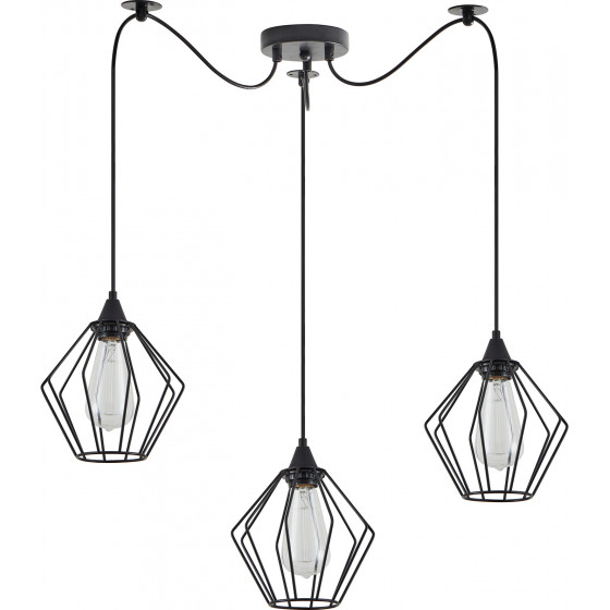 Homelighting SE21-BL-B10-BL3-GR1 ADEPT PENDANT Black Metal Grid Pendant+ - (77-8748)