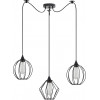 Homelighting SE21-BL-B10-BL3-GR12 ADEPT FLEX Black Metal Grid Pendant+ - (77-8954)
