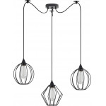 Homelighting SE21-BL-B10-BL3-GR12 ADEPT FLEX Black Metal Grid Pendant+ - (77-8954)