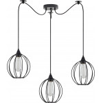 Homelighting SE21-BL-B10-BL3-GR2 ADEPT PENDANT Black Metal Grid Pendant+ - (77-8755)