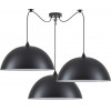 Homelighting SE21-BL-B10-BL3-MS50 ADEPT PENDANT Black Metal Pendant+ - (77-8723)