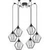 Homelighting SE21-BL-B10-BL6-GR1 ADEPT PENDANT Black Metal Grid Pendant+ - (77-8747)