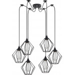 Homelighting SE21-BL-B10-BL6-GR1 ADEPT PENDANT Black Metal Grid Pendant+ - (77-8747)