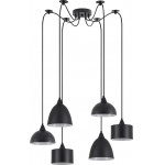 Homelighting SE21-BL-B10-BL6-MS12 ADEPT FLEX Black Metal Shade Pendant+ - (77-8958)