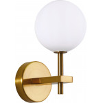 Homelighting SE21-GM-16 ROYALE GOLD MATT OPAL GLASS WALL LAMP �1 - (77-8285)