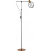 Homelighting SE21-GM-39-GR2 ADEPT FLOOR LAMP Gold Matt and Black Metal Floor Lamp Black Metal Grid+ - (77-8349)