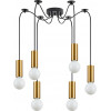 Homelighting SE21-GM-4-BL6 ADEPT TUBE Gold Matt Pendant+ - (77-8568)