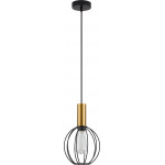Homelighting SE21-GM-4-GR1 ADEPT TUBE Gold Matt Pendant Black Metal Grid+ - (77-8624)