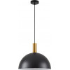 Homelighting SE21-GM-4-MS40 ADEPT TUBE Gold Matt Pendant Black Metal Shade+ - (77-8588)