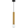 Homelighting SE21-GM-5 ADEPT TUBE GOLD MATT PENDANT B1 - (77-8270)