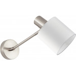 Homelighting SE21-NM-22-SH1 ADEPT WALL LAMP Nickel Matt Wall lamp White Shade+ - (77-8328)