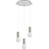 Homelighting SE21-NM-4-3NM ADEPT TUBE Nickel Matt Pendant+ - (77-8389)