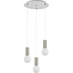 Homelighting SE21-NM-4-3NM ADEPT TUBE Nickel Matt Pendant+ - (77-8389)