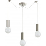 Homelighting SE21-NM-4-NM3 ADEPT TUBE Nickel Matt Pendant+ - (77-8387)