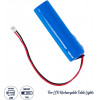 GloboStar ���������������� �������� ������ 18650 1800mAh Li-Ion 3.6V �� Overcharge / Discharge ��������� ��� ���������������� ����������� ��������� D1.7 x H6.5cm - (76560)