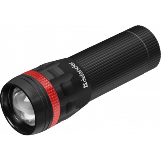 Defender Led Torch FL-12 Black ����� - (92008)