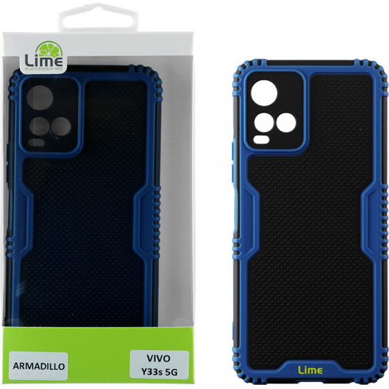 Lime ���� Vivo Y33s 4G 6.58'' Armadillo Full Camera Protection BLUE