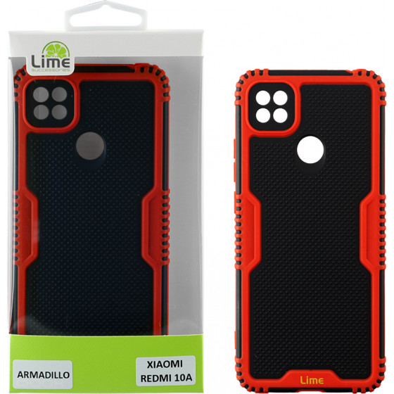 Lime ���� Xiaomi Redmi 10A 6.53'' Armadillo Full Camera Protection RED