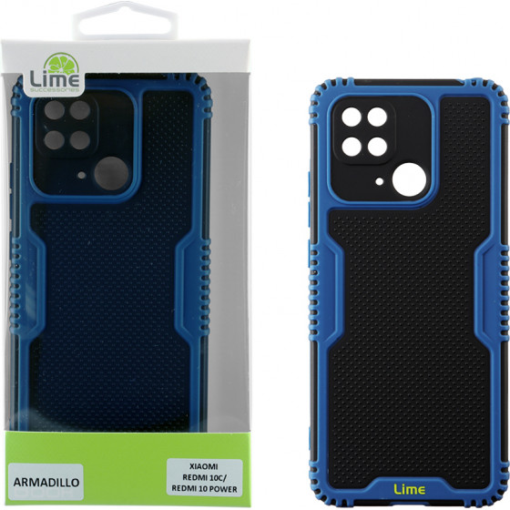 Lime ���� Xiaomi Redmi 10C/Redmi 10 Power 6.71'' Armadillo Full Camera Protection BLUE