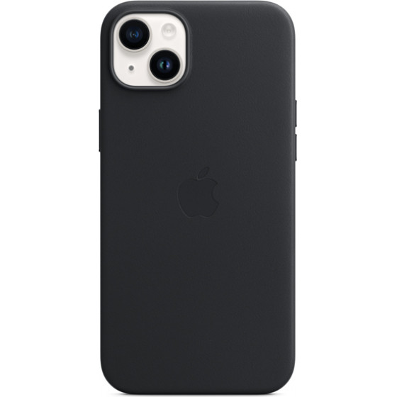 Apple Leather Case Iphone 14 Plus With Magsafe Midnight - (MPP93ZMA)