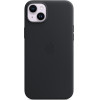 Apple Leather Case Iphone 14 Plus With Magsafe Midnight - (MPP93ZMA)