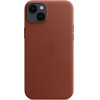 Apple Leather Case Iphone 14 Plus With Magsafe Umber - (MPPD3ZMA)