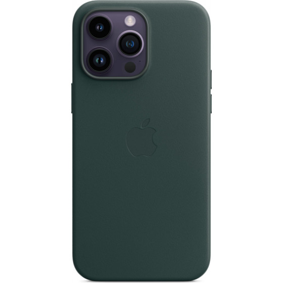 Apple Leather Case Iphone 14 Pro Max With Magsafe Forest Green - (MPPN3ZMA)