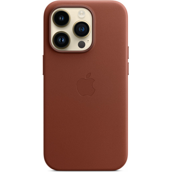 Apple Leather Case Iphone 14 Pro With Magsafe Umber - (MPPK3ZMA)