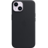 Apple Leather Case Iphone 14 With Magsafe Midnight - (MPP43ZMA)