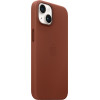 Apple Leather Case Iphone 14 With Magsafe Umber - (MPP73ZMA)