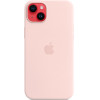 Apple Silicone Case Iphone 14 Plus With Magsafe Chalk Pink - (MPT73ZMA)
