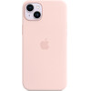 Apple Silicone Case Iphone 14 Plus With Magsafe Chalk Pink - (MPT73ZMA)