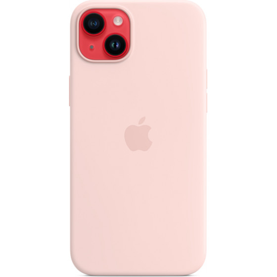 Apple Silicone Case Iphone 14 Plus With Magsafe Chalk Pink - (MPT73ZMA)