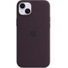 Apple Silicone Case Iphone 14 Plus With Magsafe Elderberry - (MPT93ZMA)
