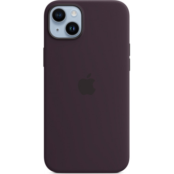 Apple Silicone Case Iphone 14 Plus With Magsafe Elderberry - (MPT93ZMA)