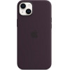Apple Silicone Case Iphone 14 Plus With Magsafe Elderberry - (MPT93ZMA)