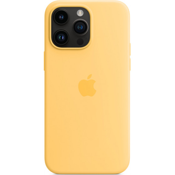 Apple Silicone Case Iphone 14 Pro Max With Magsafe Sunglow - (MPU03ZMA)